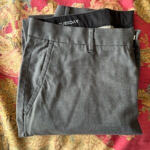 Bonobos Weekday Warrior Pants - Charcoal / Houndstooth Athletic fit
